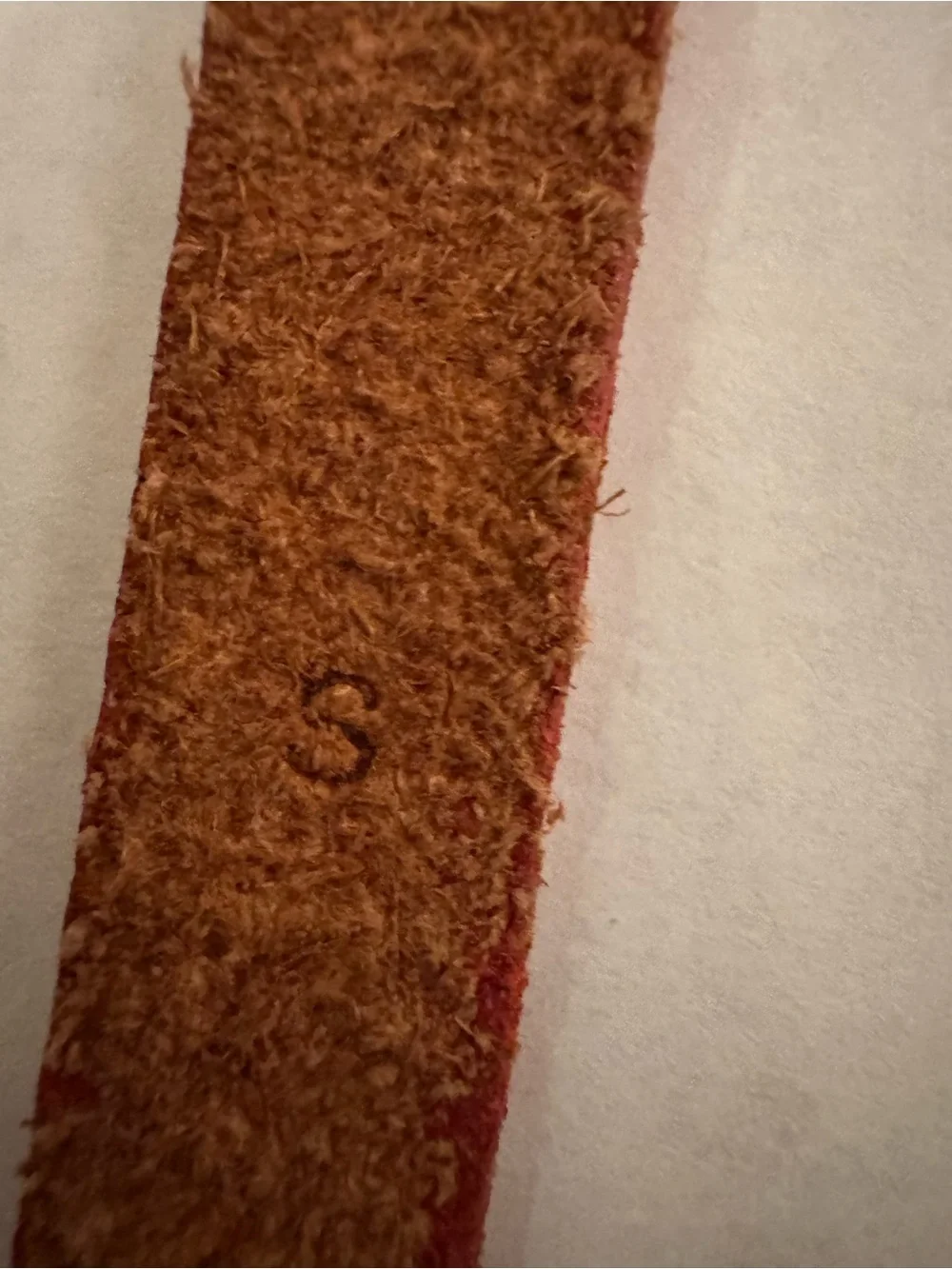 J. Crew Red Leather Belt with Brass-Tone Buckle - Picture 10 of 10